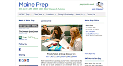 Desktop Screenshot of maineprep.com